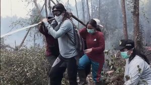 Sherina Cerita Kondisi Karhutla di Kalimantan dan Usaha Memadamkan