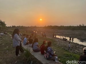 Gegara Ribuan Ikan Sapu-sapu Terdampar, Sungai di Pati Jadi Wisata Dadakan