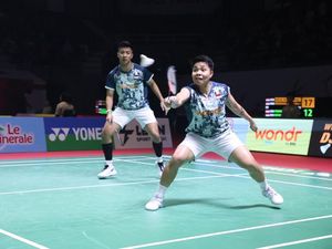 Sempat Tertinggal, Dejan-Apriyani Menangi Duel Panas Vs Verrel/Bernadine