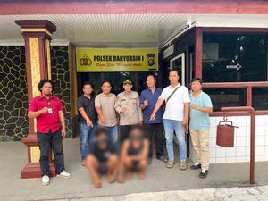 Dua Pria di Banyuasin Ditangkap Usai Curi Kabel, Listrik Desa Sempat Padam