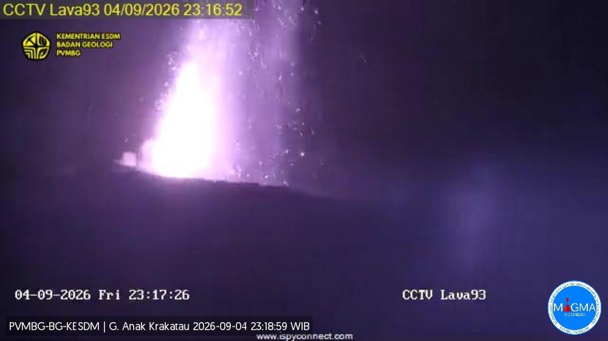 Warga Bandung Rasakan Getaran Misterius Dentuman Anak Krakatau