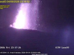 7 Fakta Erupsi Anak Krakatau dan Suara Dentuman di Bandung Menurut PVMBG