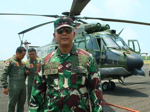 TNI AU Kerahkan Helikopter Caracal H225M untuk Tangani Karhutla di IKN