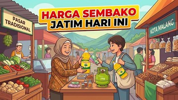 Harga Sembako Jatim Hari Ini: Cabai Naik Semua, Ayam Ras Turun