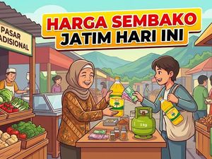 Harga Sembako Jatim Hari Ini: Minyak Goreng dan Elpiji 3 Kg Naik
