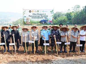 Lahan Pilot Project Kedelai Cariu Diproyeksikan Naik Jadi 100 Ha di 2027
