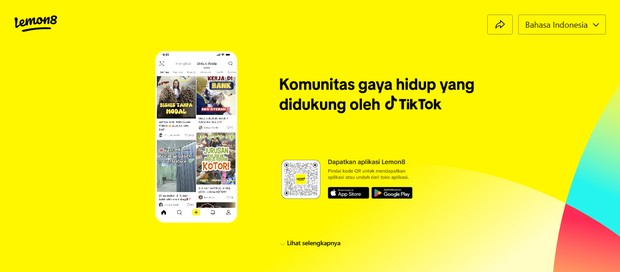 Lemon8, aplikasi favorit Gen Z untuk menemukan inspirasi gaya hidup/Foto: Dok. Official Website Lemon8 Lemon8 menjadi aplikasi favorit Gen Z untuk menemukan inspirasi lifestyle melalui konten visual yang informatif dan estetik.