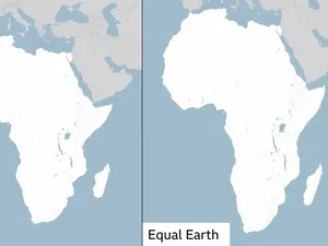 PBB Pilih Adopsi Peta Baru yang Cerminkan Ukuran Asli Afrika