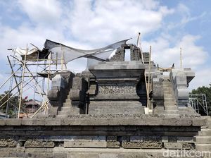 Pemugaran Candi Jago di Tumpang Malang Masuk Tahap Kedua