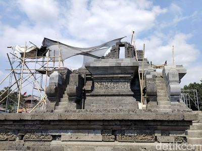 Pemugaran Candi Jago di Tumpang Malang Masuk Tahap Kedua