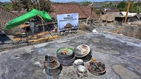 Rumah Adat Sade Dibangun Kembali Pascakebakaran
