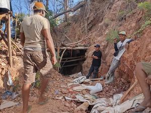 Tambang Emas Ilegal di Banyuwangi Longsor, 1 Penambang Tertimbun