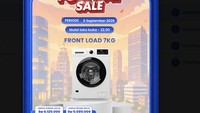 Diskon Menggoda Mesin Cuci Front Load di Transmart Full Day Sale