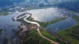 Waduk Benanga Lempake Mengering, Debit Air Menyusut