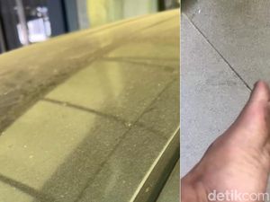 Warga Pondok Cabe Tangsel Juga Terdampak Hujan Abu Anak Krakatau