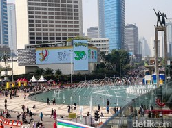 Pagi Berdebu Warga Jakarta dan Sekitar Buntut Abu Vulkanik Anak Krakatau