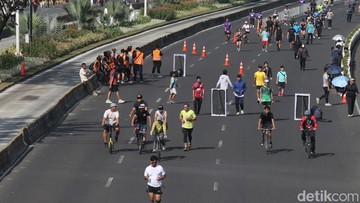 Ada Kunjungan Presiden Mesir, CFD Sudirman-Thamrin Besok Hanya Sampai Jam 9