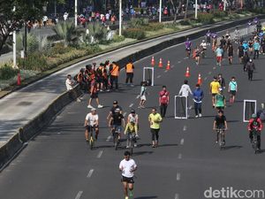 Video Imbas Abu Krakatau, CFD Jakarta Ditutup Lebih Cepat!