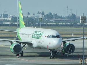 Suasana Bandara Soetta Saat Penerbangan Ditutup