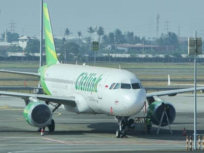 Suasana Bandara Soetta Saat Penerbangan Ditutup