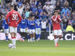 Everton Vs MU Tuntas 2-2, Setan Merah Apes di Menit Akhir