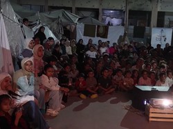 Video: Pemutaran Film Kartun untuk Anak-anak Gaza