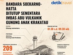 Bandara Soekarno-Hatta Tutup Sementara