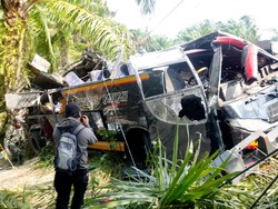 Kesaksian Penumpang Bus Terperosok Tewaskan 2 Orang di Mamuju Tengah