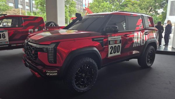 Tampang Mitsubishi Pajero Rally Concept
