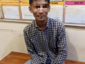 Nyungsep Maling Motor Ditendang Saat Kejar-kejaran dengan Korban di Bantul