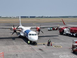 42 Penerbangan di Bandara Juanda Dibatalkan Imbas Erupsi Anak Krakatau