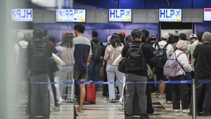Suasana Bandara Halim yang Ditutup Sementara Imbas Abu Vulkanik