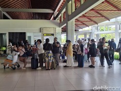 Update, 42 Penerbangan di Bandara Ngurah Rai Terdampak Erupsi Anak Krakatau
