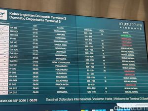 Angkasa Pura Ungkap 336 Penerbangan Terdampak 3 Bandara Tutup