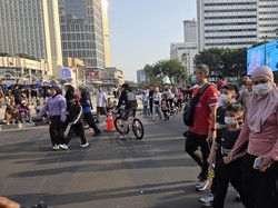 Sejumlah Warga di Jakarta Rasakan Mata Perih dan Napas Berat Pagi Ini