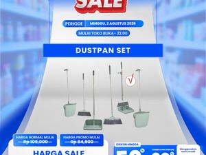 Alat Kebersihan Banting Harga di Transmart Full Day Sale