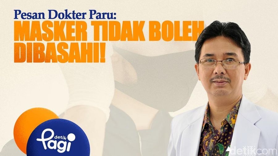 Video: Pesan Dokter Paru: Masker Tidak Boleh Dibasahi!