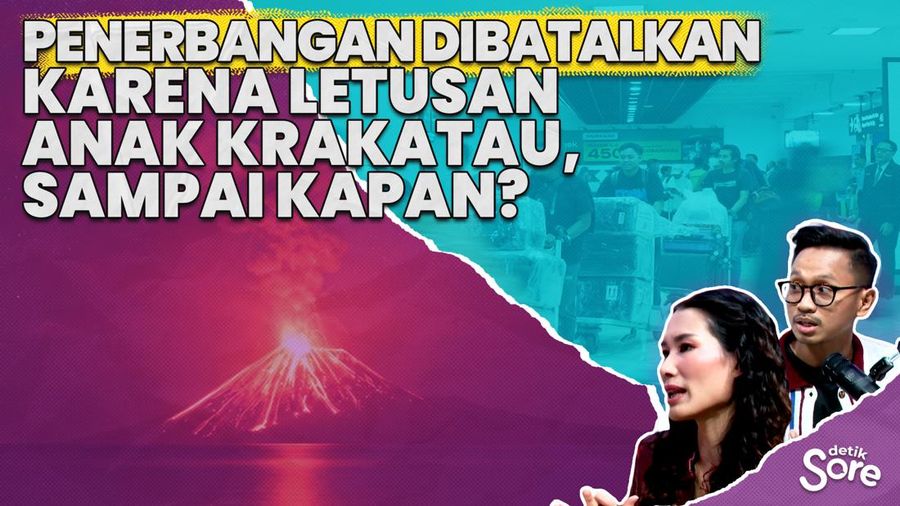 Detik-detik Pembukaan Bandara Soetta Usai Erupsi Anak Krakatau