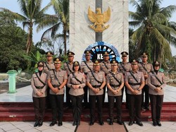 Sambut HUT ke-71 Lalu Lintas, Ditlantas Polda Kaltara Ziarah ke TMP Telabang Bangsa