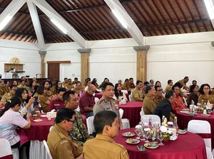 Kapolres Bayu Pati Hadiri Rakor Penanggulangan Kemiskinan di Tabanan