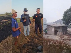 Karhutla di Desa Sungai Tendang, Warga Sempat Tolak Pemadaman hingga Cekcok