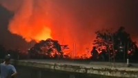 Akses ke Titik Api Jadi Kendala Pemadaman di TPA Galuga Bogor