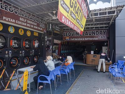 Khawatir Abu Vulkanik, Warga Pilih Cuci Pakaian di Laundry Koin