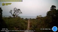 Kondisi Gunung Anak Krakatau Senin Pagi Usai Erupsi
