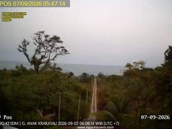 Kondisi Terkini Gunung Anak Krakatau