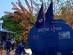 Viral Mobil PDAM Parepare Dipasangi Bendera NasDem Saat Salurkan Air Bersih