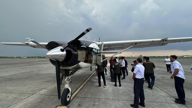 Operasi Modifikasi Cuaca Mulai Dilakukan di Jatim Untuk Padamkan Karhutla