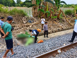 Wanita Paruh Baya di Prabumulih Tewas Tertemper Kereta Api