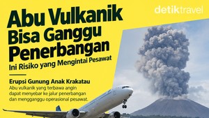 Abu Vulkanik Mengintai di Langit, Ini Bahayanya bagi Pesawat