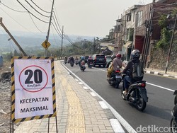 Penampakan Jalan Gombel Lama Semarang Usai Diperbaiki